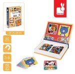 Magnetyczna układanka Puzzle zwierzątka Magnetibook / Janod