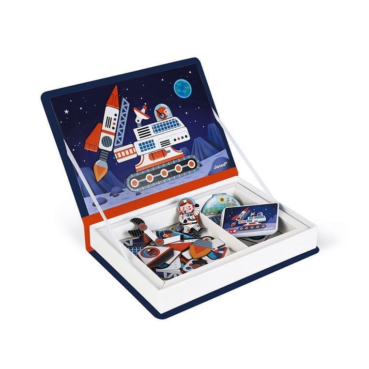 Magnetyczna układanka Kosmos Magnetibook / Janod
