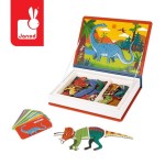 Magnetyczna układanka Dinozaury Magnetibook / Janod