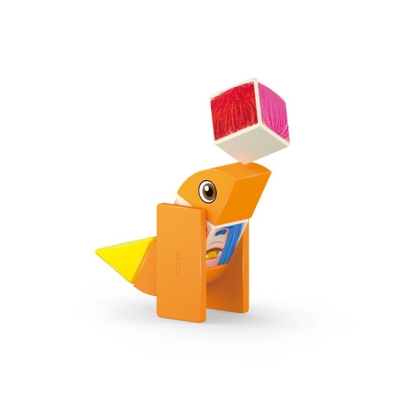 Klocki magnetyczne - 40 elementów / Alilo