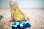 Mini - przytulanki rodzina nosorożców z rozkładaną matą Nosorożec Marius 2 lata+ / Lilliputiens