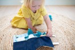 Mini - przytulanki rodzina nosorożców z rozkładaną matą Nosorożec Marius 2 lata+ / Lilliputiens
