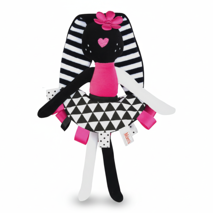 Przytulanka króliczka róż / Mom's Care