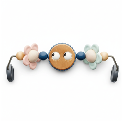 BabyBjörn zabawka do leżaczka BALANCE - Googly Eyes Pastels