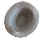 Wkład silikonowy składany na nocnik, szary / Potette Plus