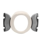 2w1 nocnik turystyczny i nakładka na toaletę, biało-szary / Potette Plus