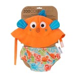 Pieluszka kąpielowa + czapka RYBKA / Zoocchini