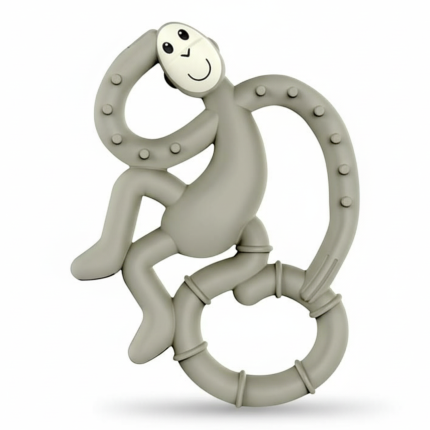 Gryzak masujący MINI SZARY / Matchstick Monkey