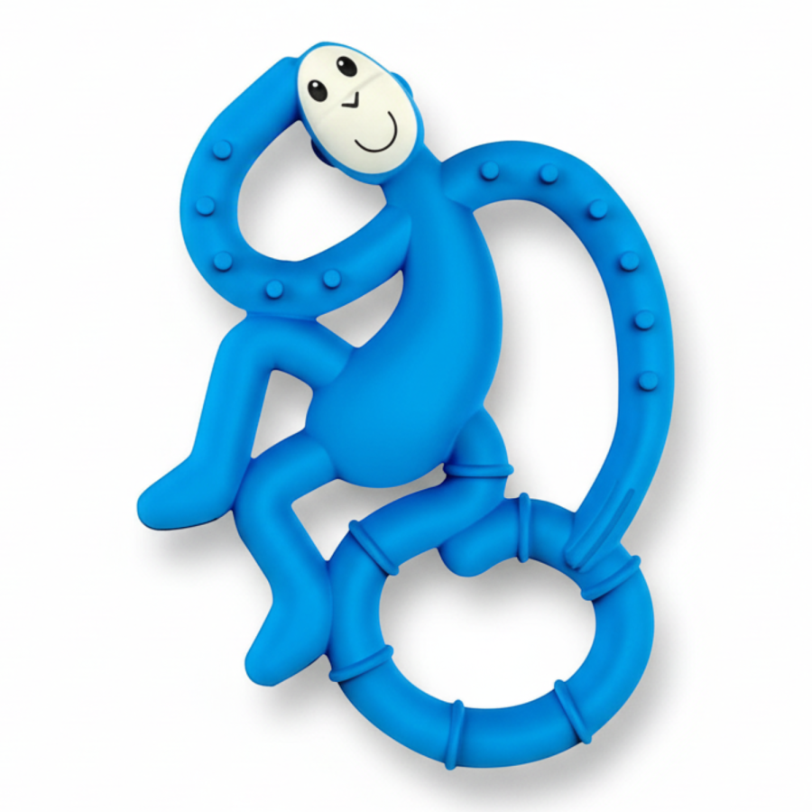Gryzak masujący MINI NIEBIESKI / Matchstick Monkey