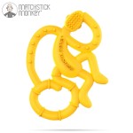 Gryzak masujący MINI ŻÓŁTY / Matchstick Monkey