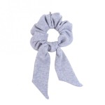 Gumka do włosów ze wstążką GREY RIB / UL&KA