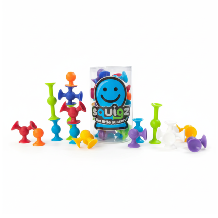Klocki Przyssawki Squigz - zestaw startowy / Fat Brain Toys FA088-1