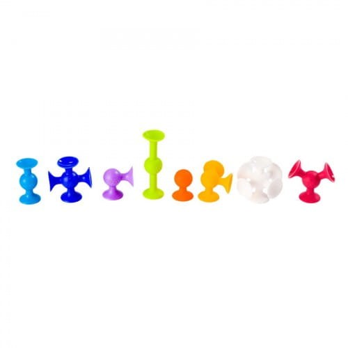 Klocki Przyssawki Squigz - zestaw startowy / Fat Brain Toys