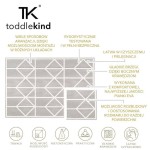 Mata piankowa podłogowa do zabawy Nordic Pebble Grey / Toddlekind