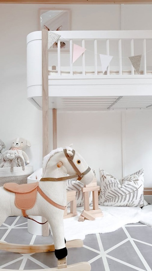 Mata piankowa podłogowa do zabawy Nordic Pebble Grey / Toddlekind