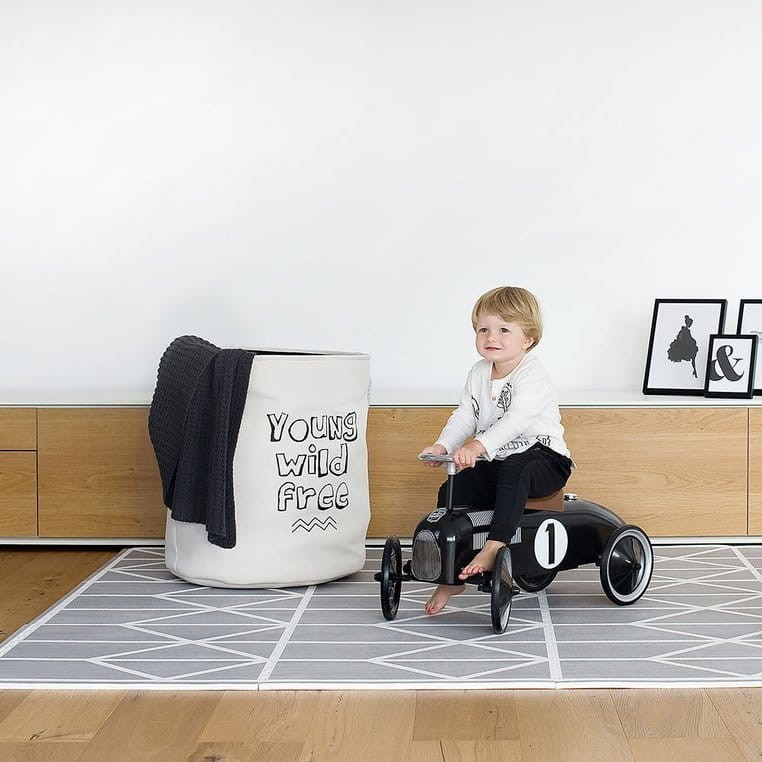 Mata piankowa podłogowa do zabawy Nordic Pebble Grey / Toddlekind
