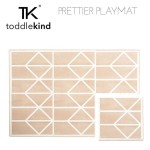 Mata piankowa podłogowa do zabawy Nordic Clay Beige / Toddlekind