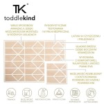 Mata piankowa podłogowa do zabawy Nordic Clay Beige / Toddlekind