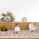 Mata piankowa podłogowa do zabawy Nordic Clay Beige / Toddlekind