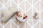 Mata piankowa podłogowa do zabawy Nordic Clay Beige / Toddlekind
