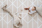 Mata piankowa podłogowa do zabawy Nordic Clay Beige / Toddlekind