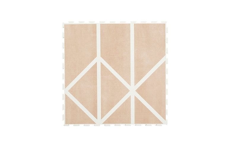 Mata piankowa podłogowa do zabawy Nordic Clay Beige / Toddlekind