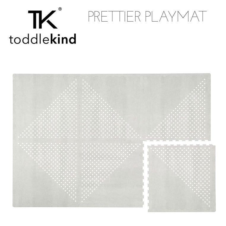 Mata piankowa podłogowa do zabawy Earth Dove Grey / Toddlekind