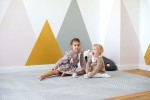 Mata piankowa podłogowa do zabawy Earth Dove Grey / Toddlekind