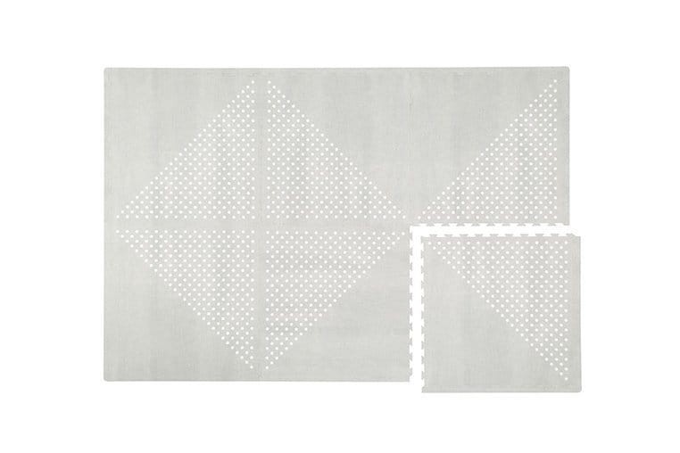 Mata piankowa podłogowa do zabawy Earth Dove Grey / Toddlekind