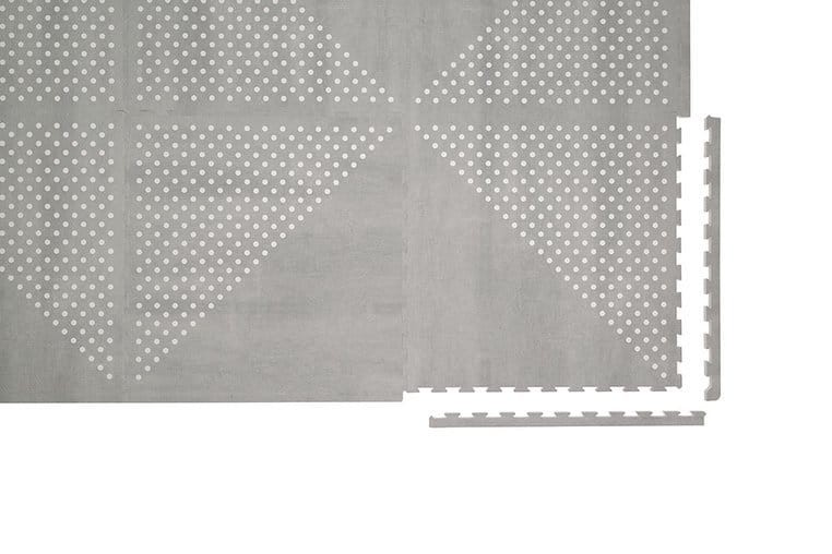 Mata piankowa podłogowa do zabawy Earth Dove Grey / Toddlekind