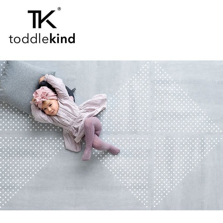 Mata piankowa podłogowa do zabawy Earth Dove Grey / Toddlekind