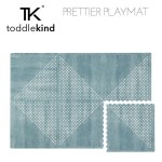 Mata piankowa podłogowa do zabawy Earth Marine Blue / Toddlekind