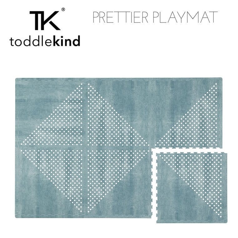 Mata piankowa podłogowa do zabawy Earth Marine Blue / Toddlekind