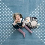 Mata piankowa podłogowa do zabawy Earth Marine Blue / Toddlekind