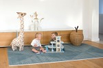 Mata piankowa podłogowa do zabawy Earth Marine Blue / Toddlekind
