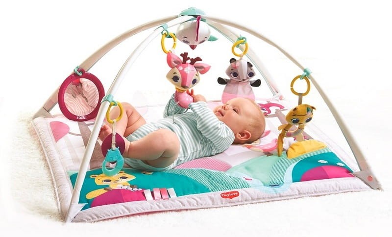 Gimnastyka dla bobasa z pałąkami - Świat Małej Księżniczki / Tiny Love