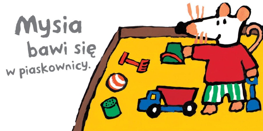 Mysia na placu zabaw / Wydawnictwo Dwie Siostry