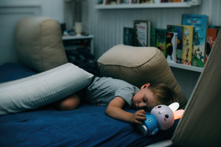 Króliczek Honey Bunny - niebieski / Alilo