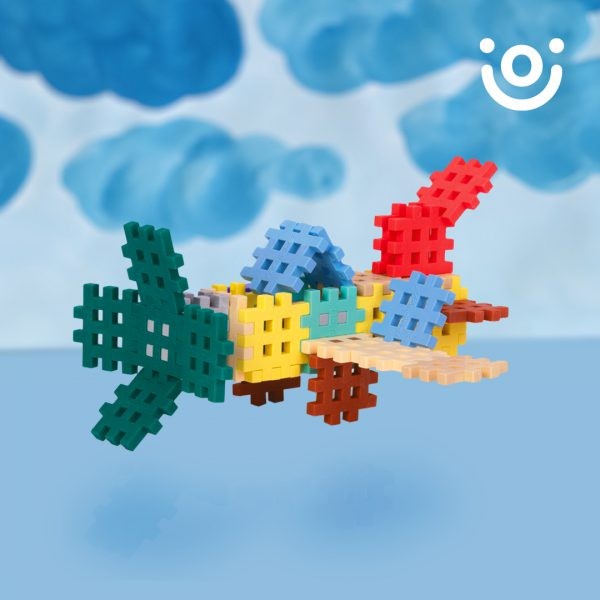 Klocki waffle MINI pastel 300 szt. / Marionex