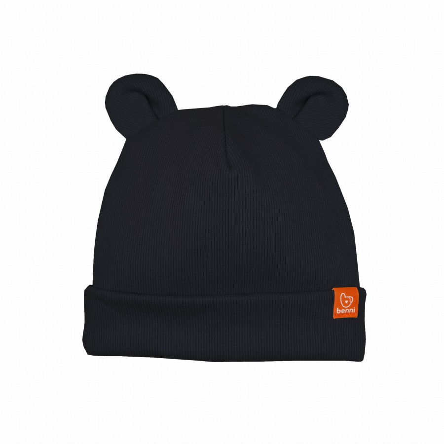 Czapka Puchatka - czarna / Benni