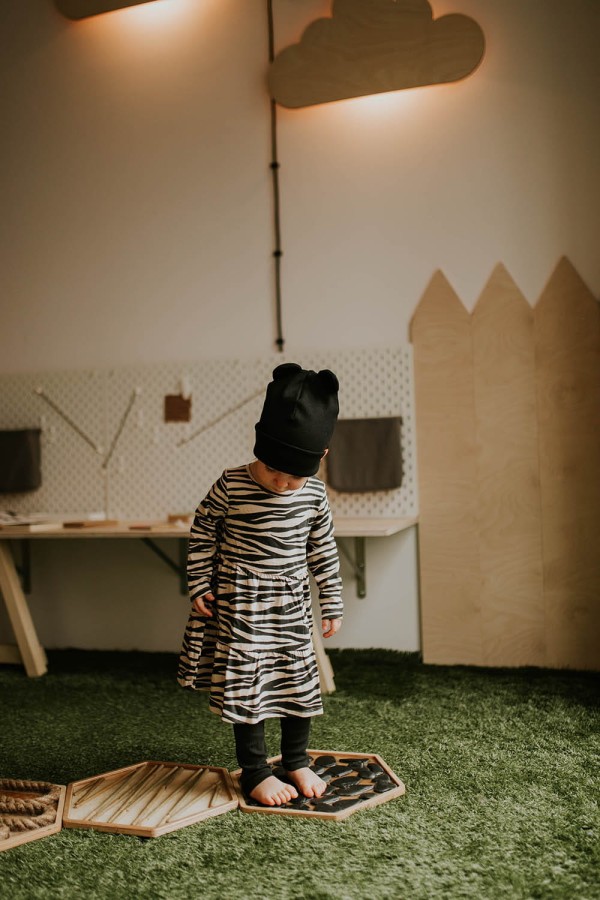 Czapka Puchatka - czarny