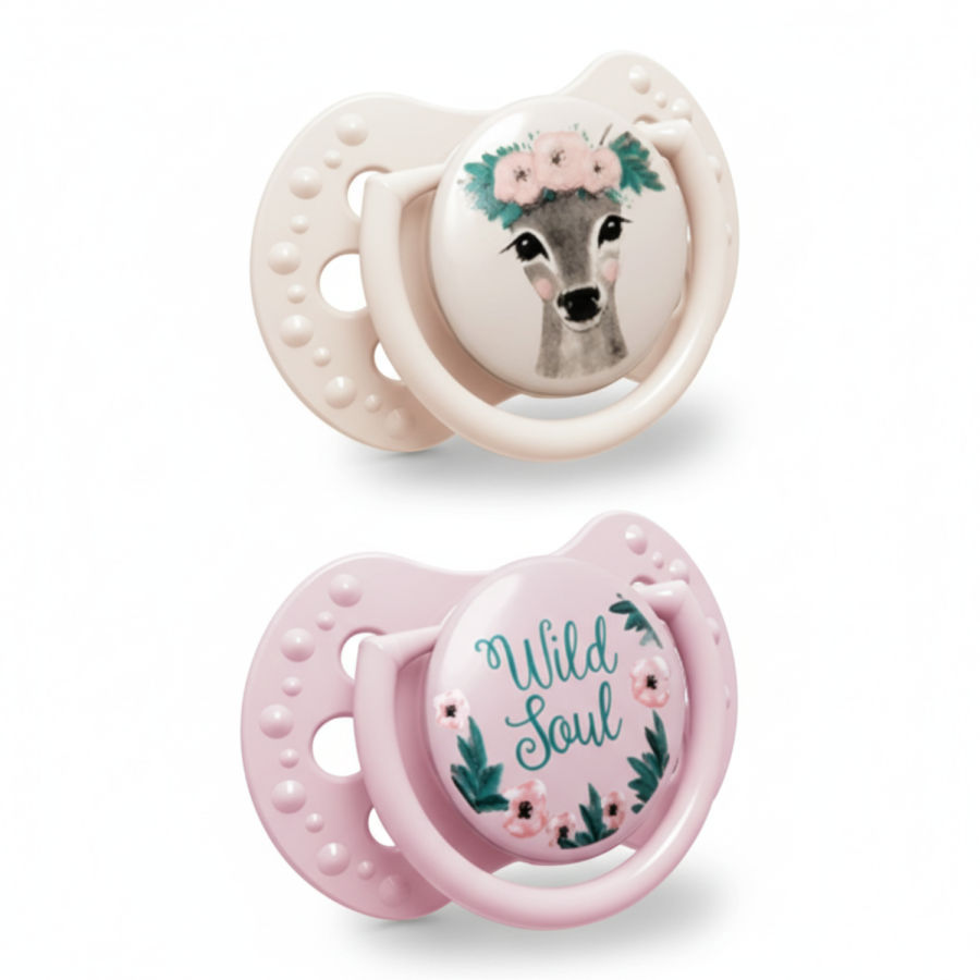 Smoczki 2szt. WILD SOUL GIRL różne rozmiary / LOVI