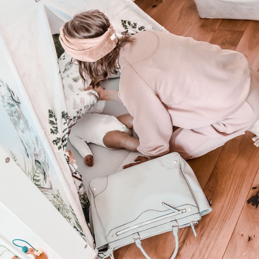 Torba dla mamy CARLA light gray / Joissy