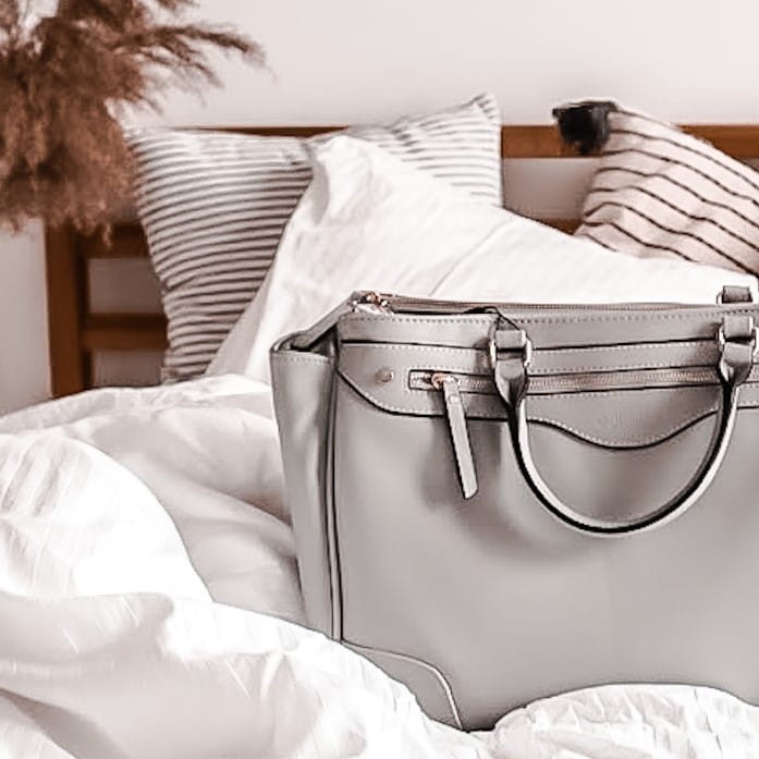 Torba dla mamy CARLA light gray / Joissy