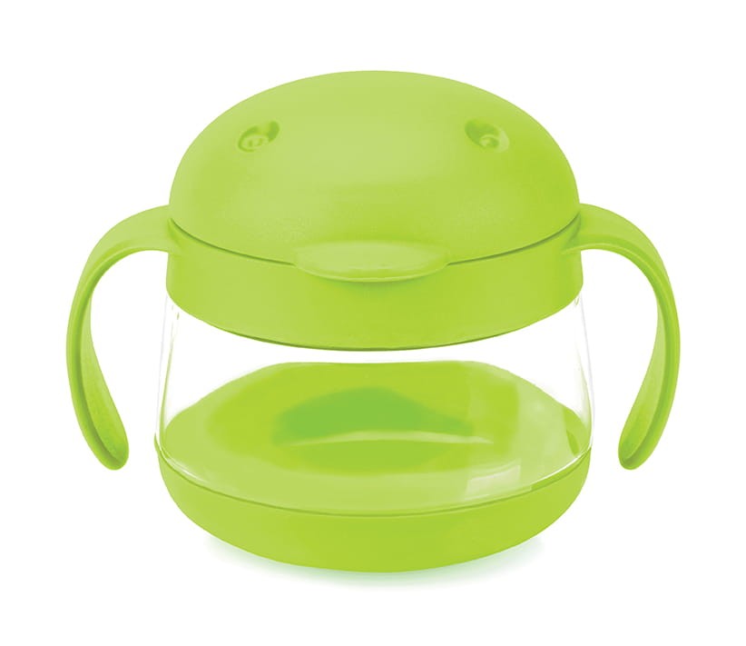 Kubek niewysypek, pojemnik na przekąski - Tweat Green / Ubbi