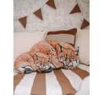 Bawełniana płaska poduszka - RYŚ / BabySteps