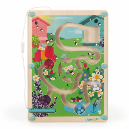 Magnetyczny labirynt Łąka / Janod J05310