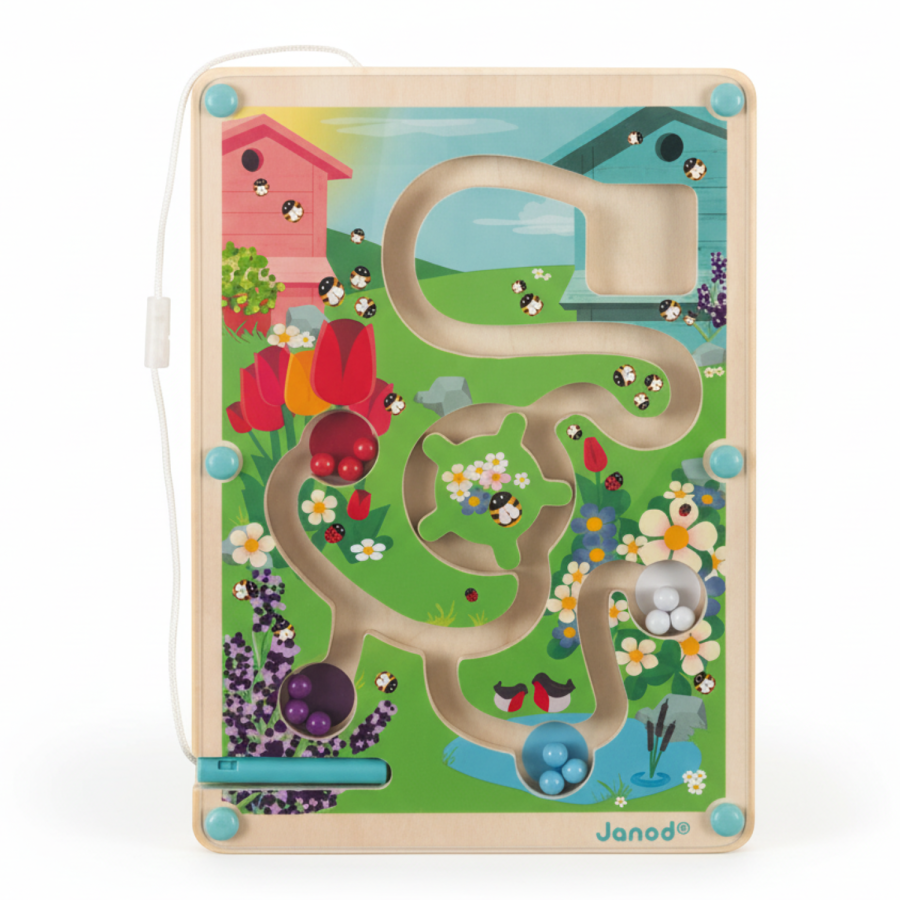 Magnetyczny labirynt Łąka / Janod
