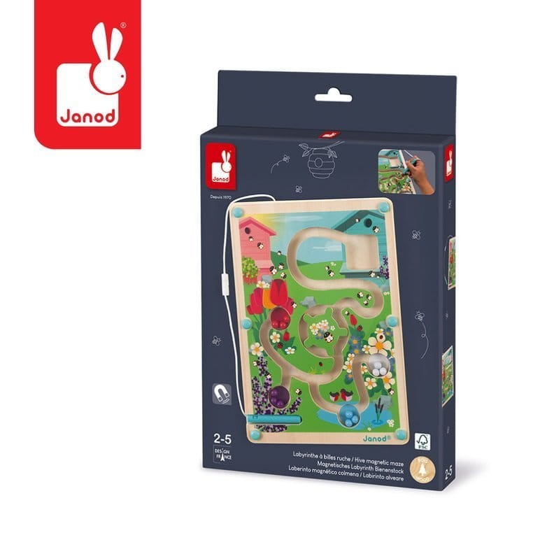 Magnetyczny labirynt Łąka / Janod