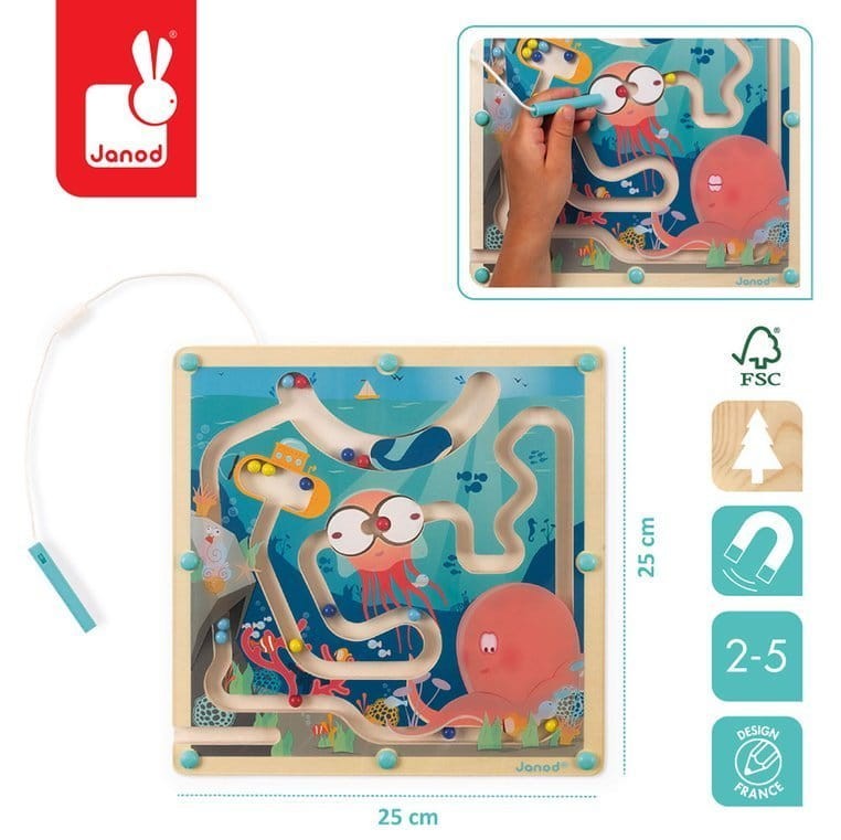 Magnetyczny labirynt Ocean / Janod